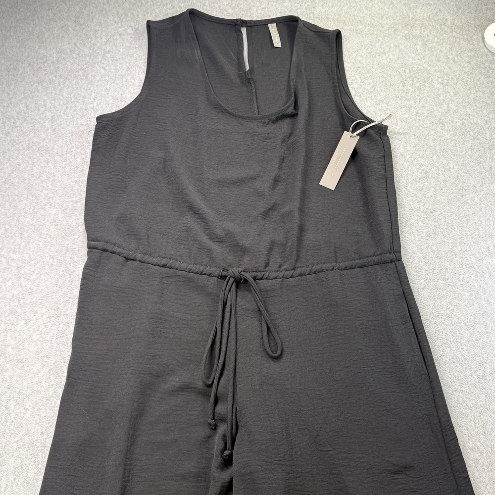 Last Tango USA‎ Black Sleeveless Wide Leg Jumpsuit Medium NWT